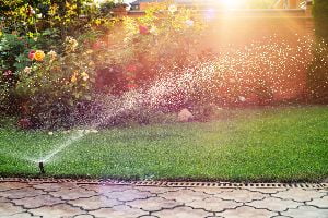 lawn sprinkler system