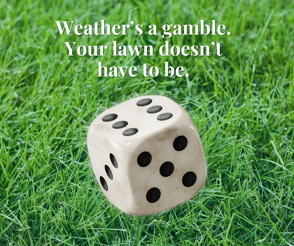 Featured image for “Betting on the Weather’s a Gamble — But Betting on a Green Lawn Doesn’t Have to Be”