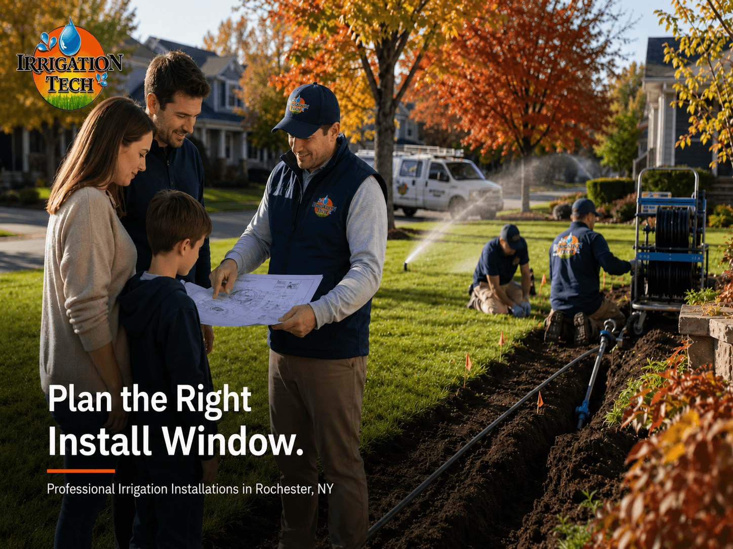 Featured image for “Best Time to Install Irrigation in Rochester, NY”