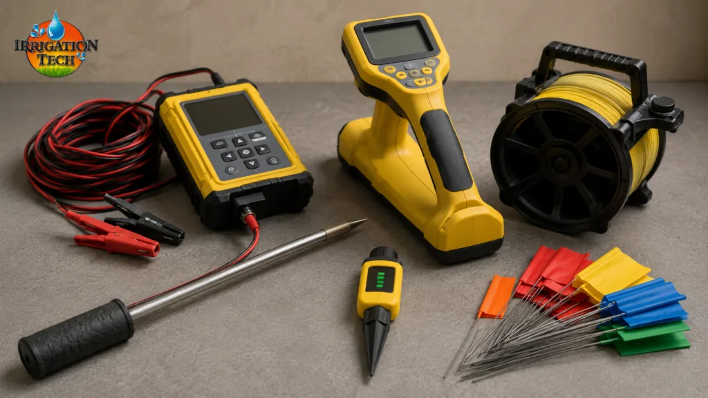 Tools for Locating Sprinkler Lines