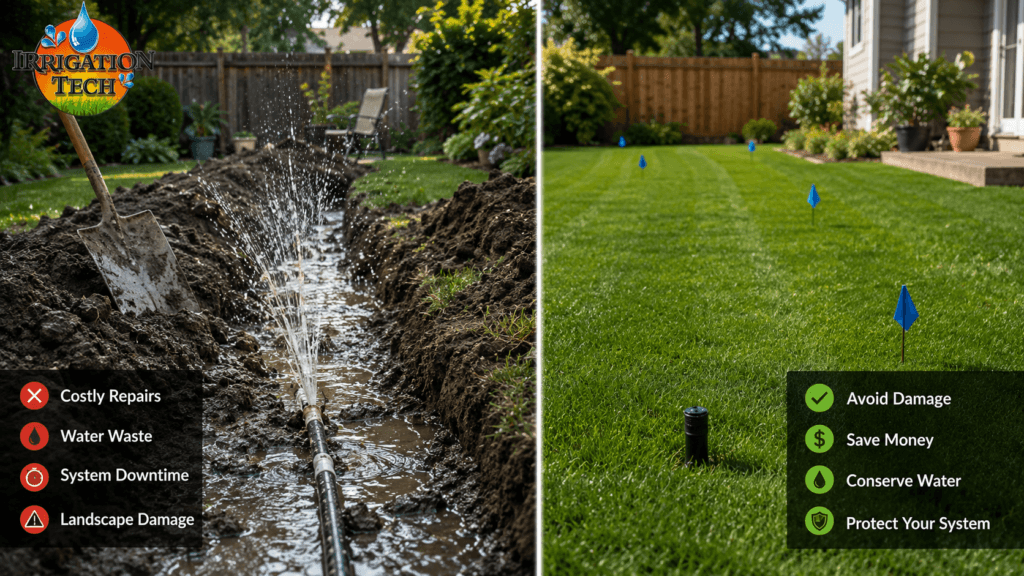 Why Finding Sprinkler Lines Matters