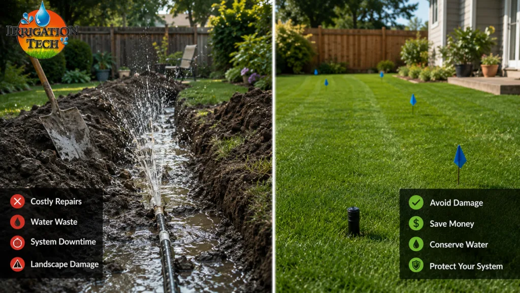 Why Finding Sprinkler Lines Matters