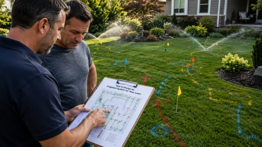 How to Design an Irrigation System for Lawn?