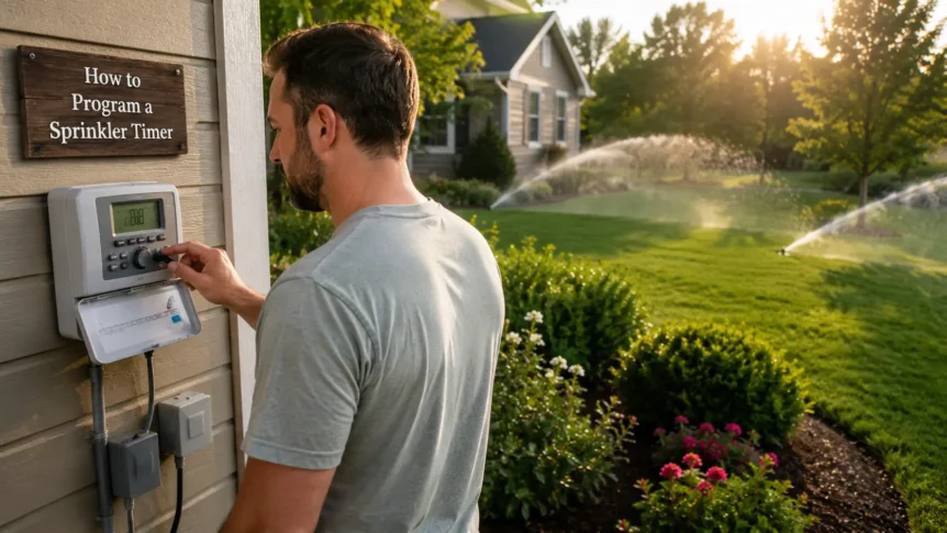 How to Program a Sprinkler Timer without confusion?