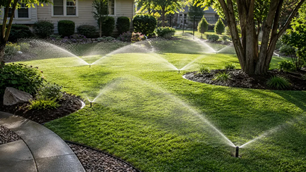 Planning Sprinkler Placement and Spacing