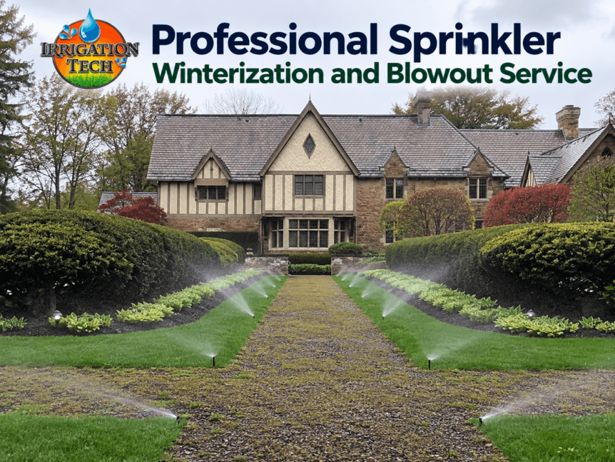 Professional Sprinkler Winterization and Blowout Service